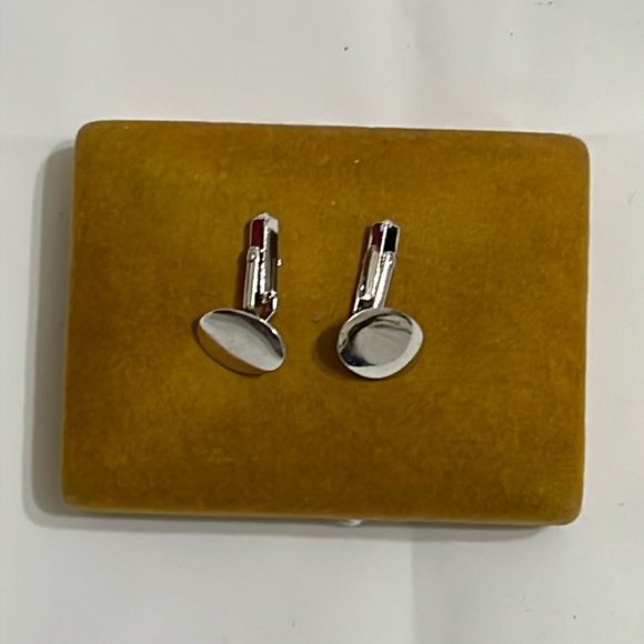 Vintage Swank Sterling silver cuff link - Picture 1 of 3